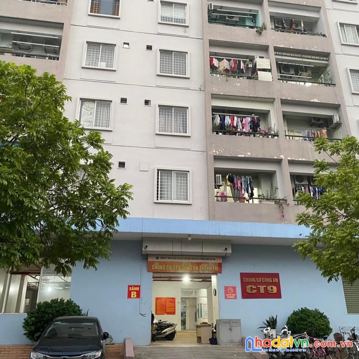 Chung cư thanh xuân - ct9 chcc bộ công an - dt 80m, 2 ngủ, 2 wc, giá 2.4 tỷ ngõ 66 kim giang.