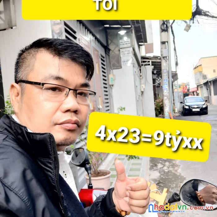 Lô góc mặt tiền hxt có 9 tỷ phạm văn chiêu phường 14 gò vấp tphcm