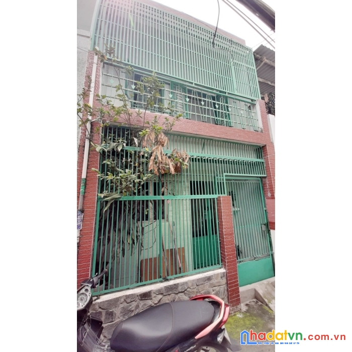 Nhà nở hậu hẻm 181 âu dương lân p2q8. trệt,lầu. giá 5,68 tỷ tl