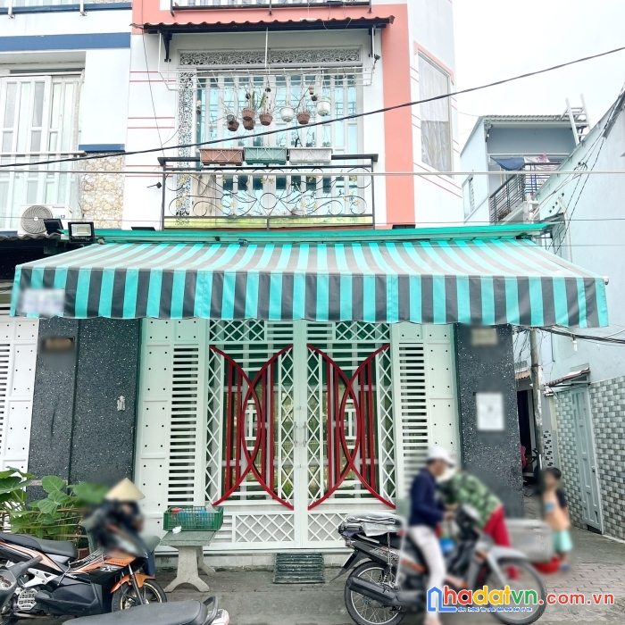 Căn góc (2 lầu, st, 4pn) mặt tiền view sông ụ cây p10 q8