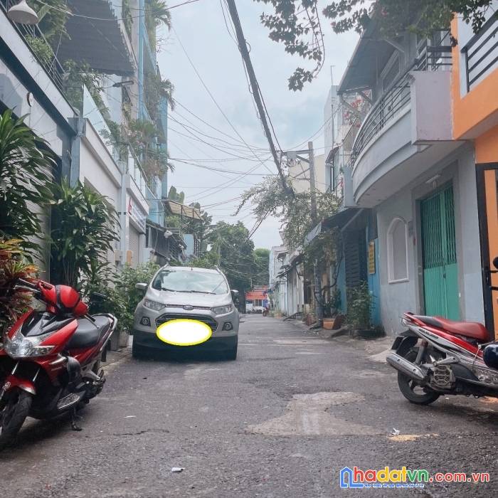 Hẻm xe hơi thông, nhà mới vào ở ngay, 2 tầng, 2 phòng ngủ, gò vấp, chỉ hơn 3 tỷ.
