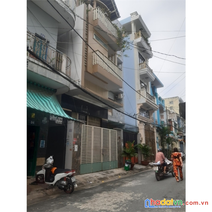 Nhà lê thúc hoạch, phú thọ hòa, tân phú – hẻm 8m thông, 64m2, 5 tầng, 7.8 tỷ.