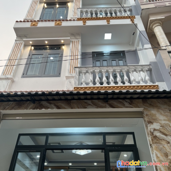 Nhà quận 12 57m2 hẻm xe hơi ngay hiệp thành city 3 tầng btct mới xây chỉ 5 tỷ tl