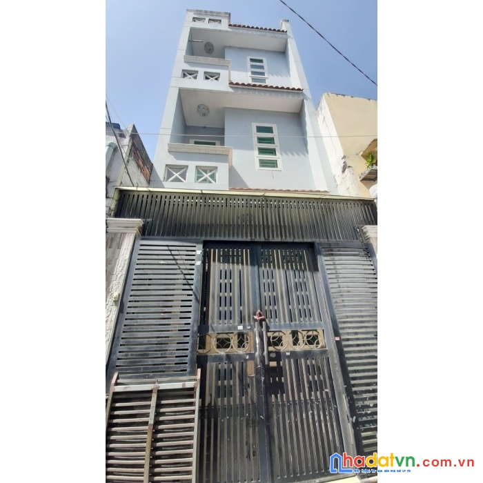 Nhà sát chợ sáng đường bùi minh trực p5q8. 4 tầng. giá 4,85 tỷ tl