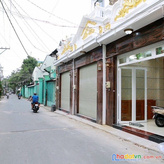 Bán nhà hẻm 6m đường an dương vương  (8x21) 1 lầu , gần chợ phú lâm giá 9,5 tỷ