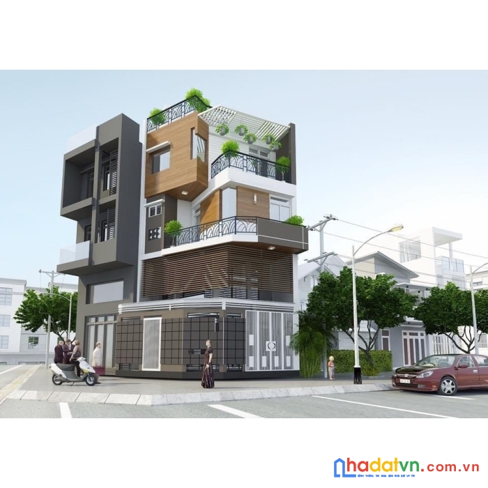 Biệt thự mini, quận 10, cmt8, 4 tầng, ngang 5 x 15, chỉ 14.98 tỷ.