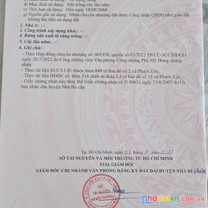 Chính chủ bán rẻ đất kinh doanh mặt tiền đào sư tích