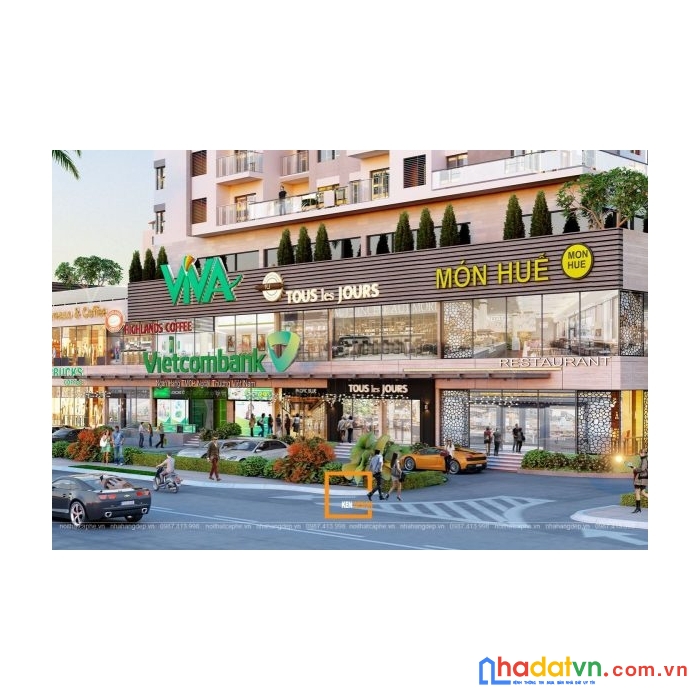 Cho thuê mặt bằng kinh doanh cafe, đồ ăn nhanh, nhà hàng siêu hot tại udic complex hoàng đạo thúy