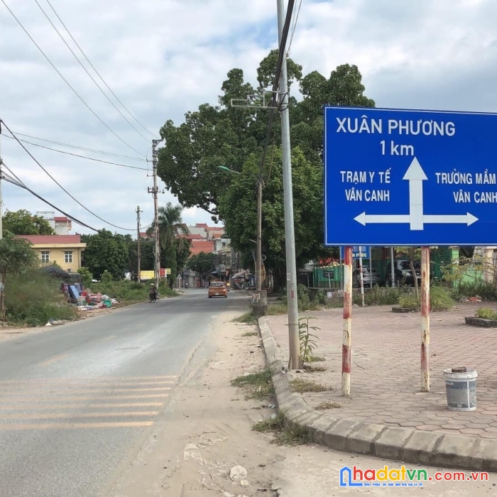 Bán đất vân canh, hoài đức 110m 2 thoáng  ô tô nhỉnh 7 tỷ