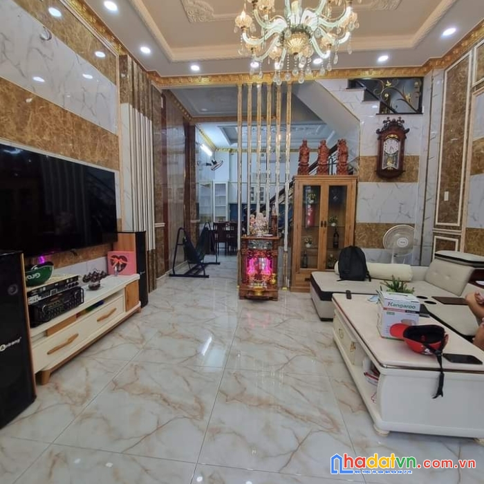 Nhà bán 4 tầng huỳnh tấn phát, 60m2, 5*12, 6.3 tỷ, như hình