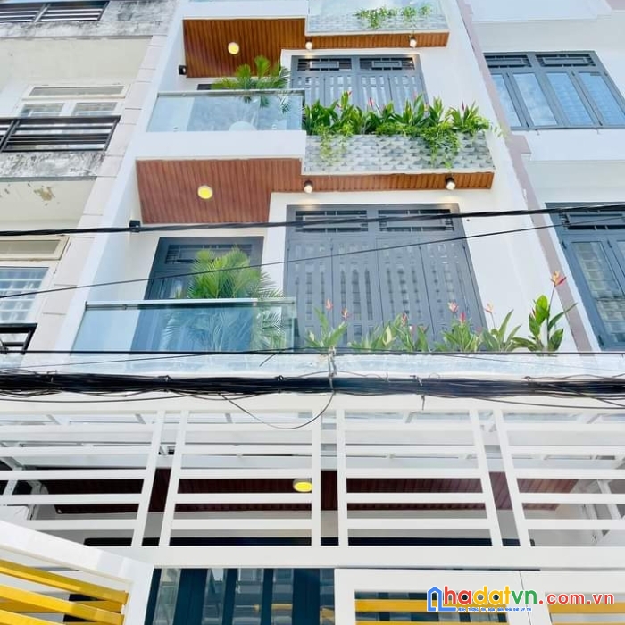 Bán nhà 4 tầng xe hơi đua phạm văn chiêu 61m2 chỉ 6,9 tỷ