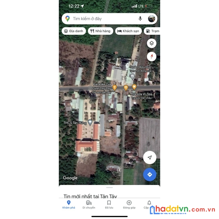 Đất thổ cư thành phố tây ninh giá công nhân 