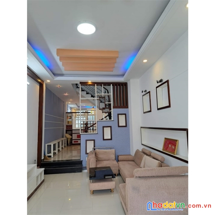 Nhà mới 3 tầng 100m nhỉnh 6 tỷ - hẽm 1 xẹt - dương cát lợi - nhà bè