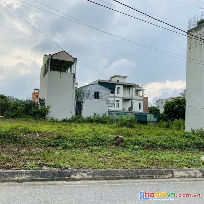 150m mặt tiền 8.11m tái định cư bắc phú cát giá bán nhanh 33tr/m