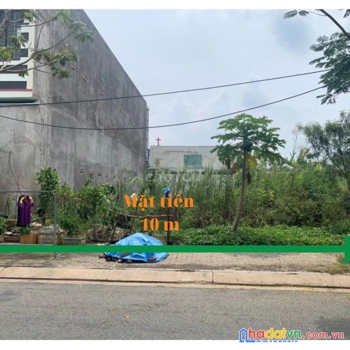 Cần bán đất nền biệt thự 280m2 đường n14, kdc long hậu.huyện cần giuộc, long an