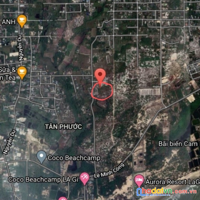 Chính chủ cần bán đất đường lê minh công, xã tân phước, thị xã la gi, bình thuận