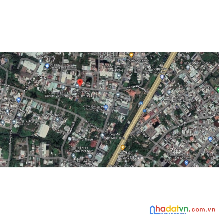 Chính chủ bán nhà mặt tiền linh đông thủ đức 9ty