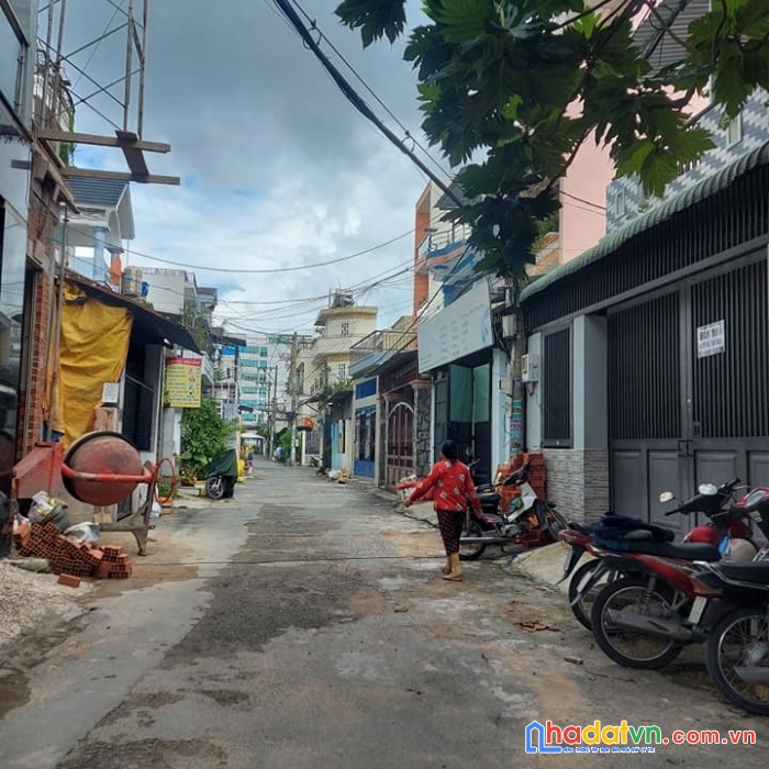 Chủ bán nhà đông hưng thuận, hẻm thông 5m, 128m2 chỉ 6 tỷ 7, ngang 5,5.