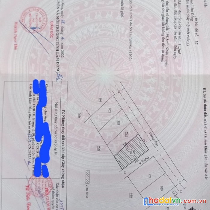 Sở hữu ngay lô đất đẹp 2 mặt tiền đường nhựa tại bảo lâm - lâm đồng.