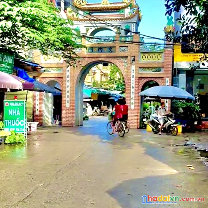 Bán đất lô góc tổ 2 văn nội, phường phú lương, ô tô lùi sát cửa, ngõ thông thoáng, gần chợ
