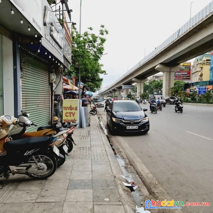 Nhà mặt phố nguyễn văn trỗi hà đông - bán đất tặng nhà 2 tầng - sổ nở hậu - 70m2 - 11 tỷ (có tl)