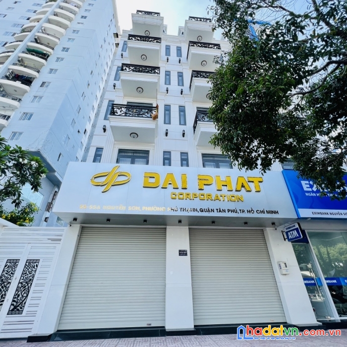 Bán tòa nhà văn phòng mt nguyễn sơn full nội thất 5lầu dt 10m x 23m có thang máy