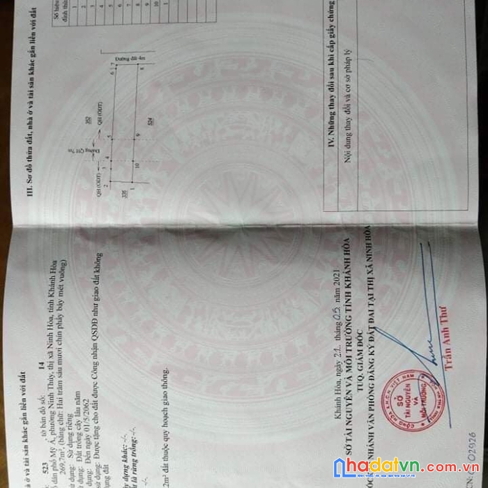 Sở hữu ngay lô đất đẹp tại tdp mỹ á, phường ninh thủy, thị xã ninh hòa, khánh hòa