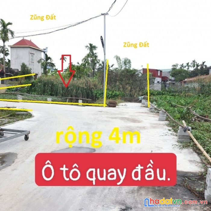 244m2 ngõ 4m ngay khu công nghiệp chợ  hương dương kinh