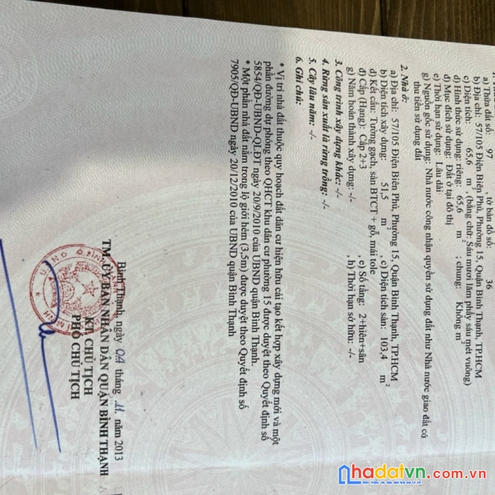 Giá rẻ gần 70m2 , 2 tầng , 6pn , hẻm 3m , 1 sẹc điện biên phủ , p15 , bình thạnh .