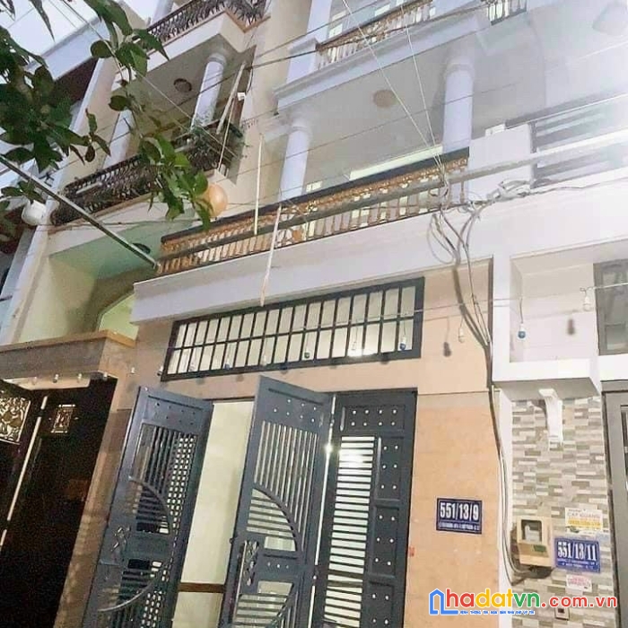Nhà hẻm 4m, nguyễn trọng quyền, 4.8 x 10, 2 lầu, 4.9 tỷ, tân phú