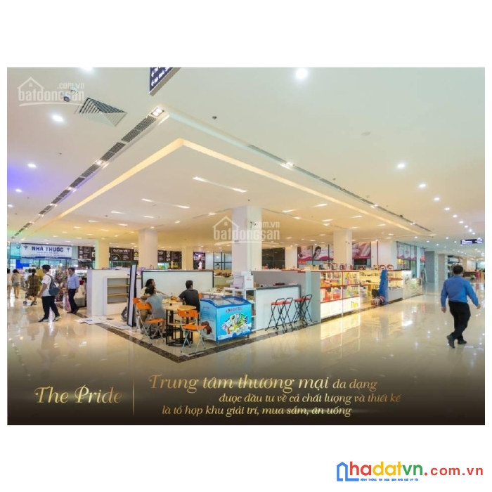 Bán sàn thương mại, văn phòng tại the pride diện tích 300 - 1600m2 giá trực tiếp chủ đầu tư
