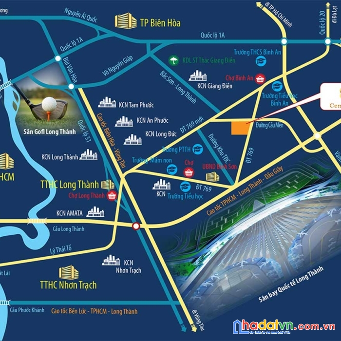 Đất nền đẹp nhất  kđt century city: view công viên 2 mặt tiền trung tâm tp sân bay long thành