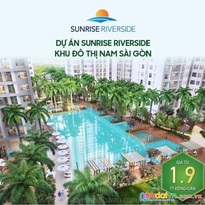 Bán căn nhà sunrise riverside của novaland gần cạnh phú mỹ hưng giá bán từ 45tr/m2 lh 0902534990