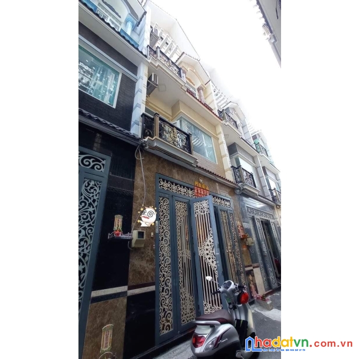 Nhà đep an duong vuong 4 tầng hẻm xe hơi giá rẻ