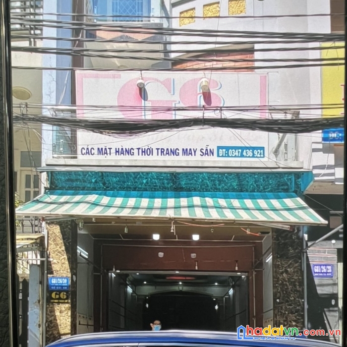 Cho thuê nhà mặt tiền chợ hạnh thông tây nguyên căn