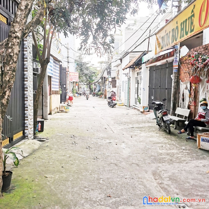 Bán nhà tân thới hiệp q12, hxh quay đầu, 58m2, 2 tầng 3 pn. nhỉnh 4 tỷ.