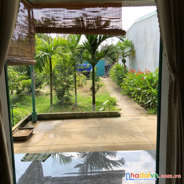 .nhà vườn nhơn thọ, hoà phước gần quốc lộ 1a, 300m2, ngang 10