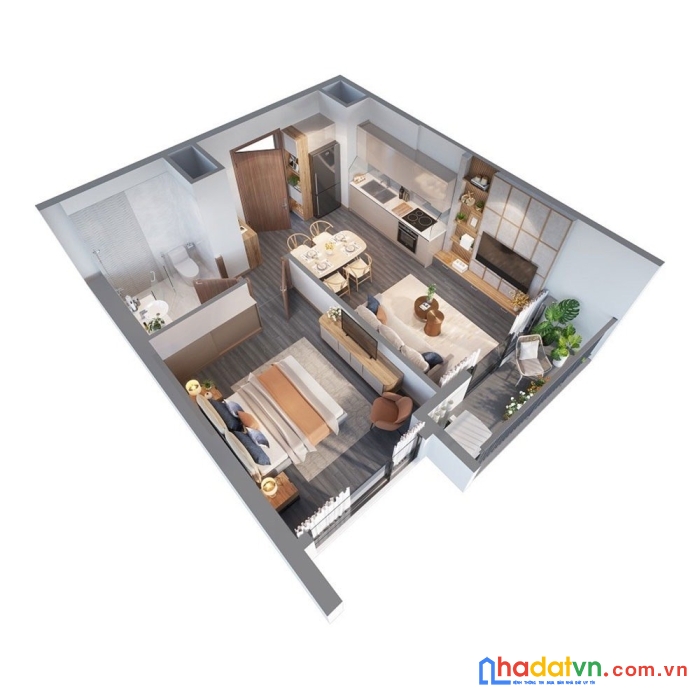 Chỉ 1.65 tỷ là bạn đã sở hữu căn 1n tại tòa cao cấp zenpak vinhmomes ocean vinhomes ocean park