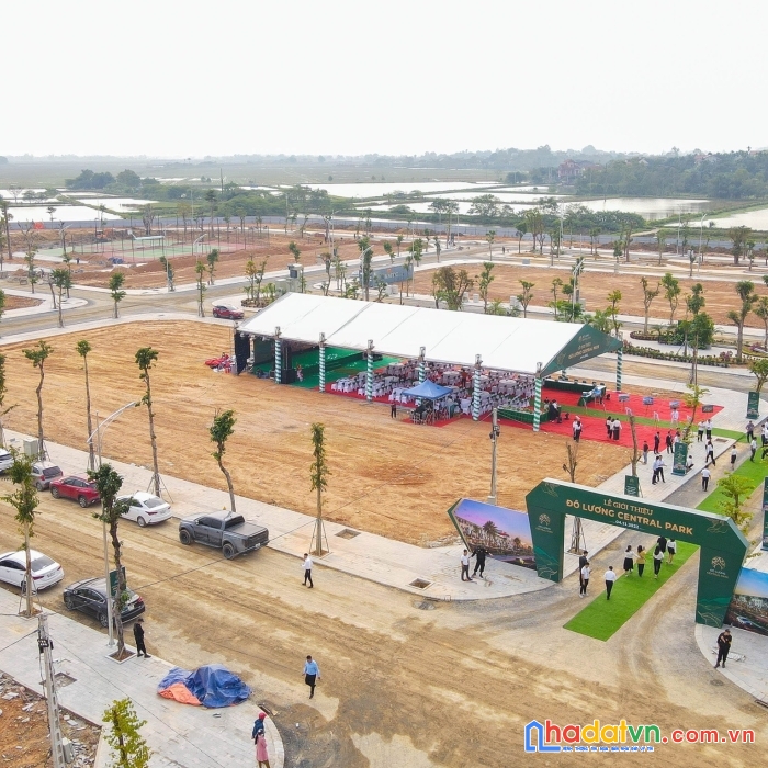 Bán đất khu đô thị đô lương center park giá 2 tỉ