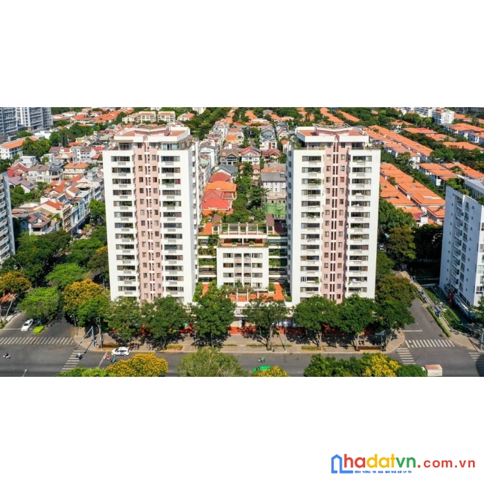 Cho thuê căn hộ park view phú mỹ hưng có sân vườn nhìn sông cảnh quan