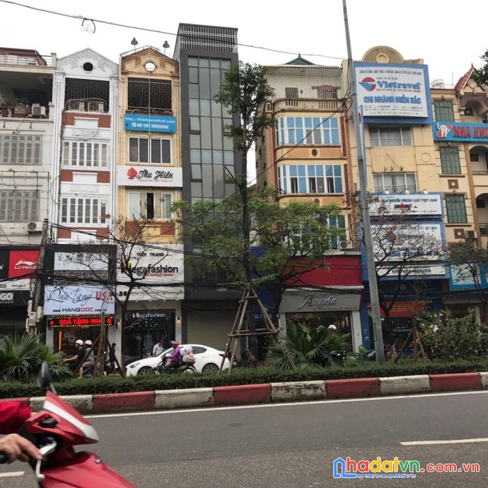 Bán nhà mặt phố bà triệu, hai bà trưng, hà nội. dt 66m2 x5t, mt 5,5m giá rẻ