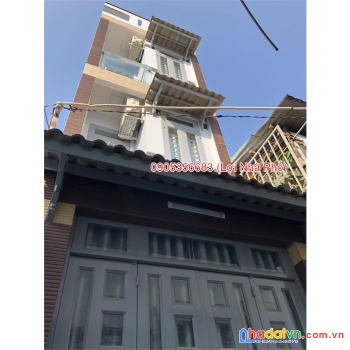 Hẻm 3 gác - 4 tầng giá chỉ 3.65 tỷ - cách mặt tiền phạm thế hiển chỉ 1 căn