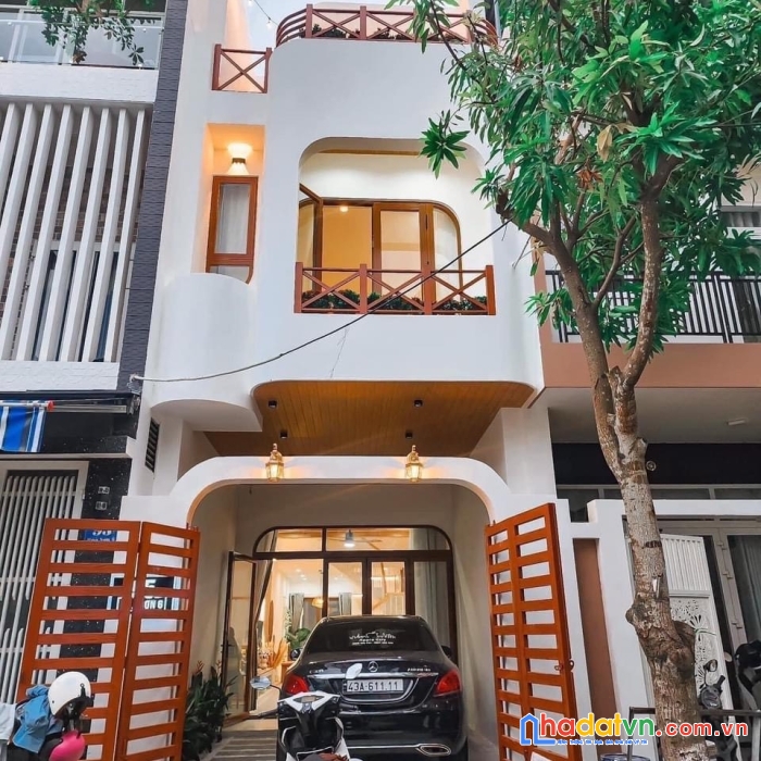 Cho thuê nhà cát linh, đống đa gara ô tô, 65m x 4.5 tầng