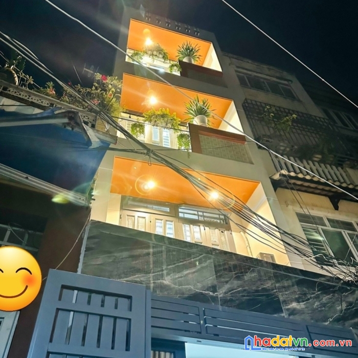 Gò vấp - 42m2, 4 tầng 3 phòng ngủ - gần hẻm ô tô - nhà mới đẹp vào ở ngay - chỉ hơn 4 tỷ