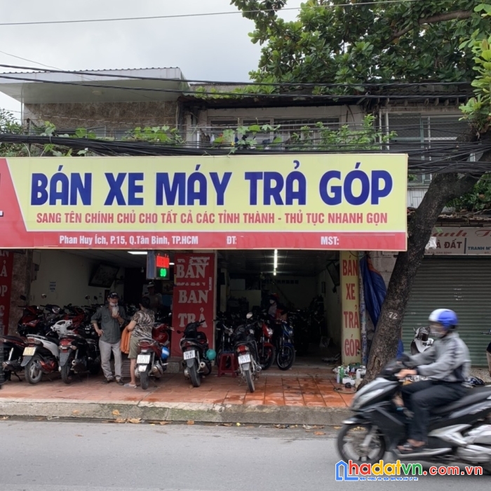 Nhà mặt tiền phan huy ích, 4x12, 2 tầng, đường 15m