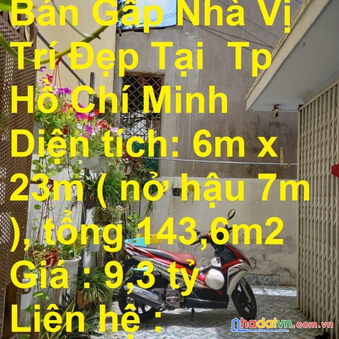 Chính chủ cần bán gấp nhà vị trí đẹp tại phường đông hưng thuận, quận 12, tp hồ chí minh