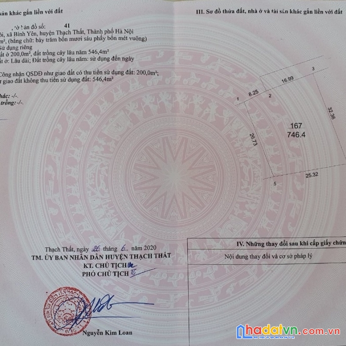 Bán đất xây trọ - chung cư mini khu công nghệ cao hòa lạc - diện tích 746m mặt tiền 25m