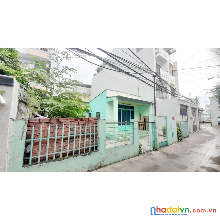 Bán mảnh đất (có nhà cấp 4) 240m full thổ hẻm ô tô gần đường dương bá trạc p1q8. giá 14,75 tỷ tl