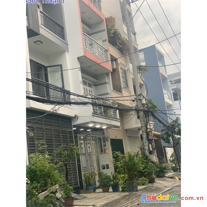 Nhà mặt tiền 4 tầng kd tự do - bùi văn ba - tân thuận đông - quận 7 . giá 12.3 tỷ