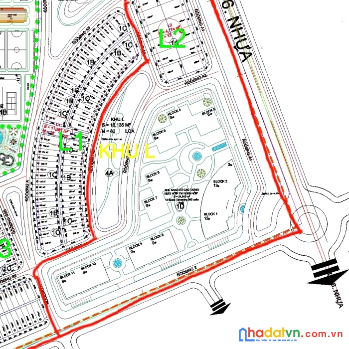 Bán mảnh đất 308m full thổ cư đối diện công viên khu dân cư suối lớn tp phú quốc